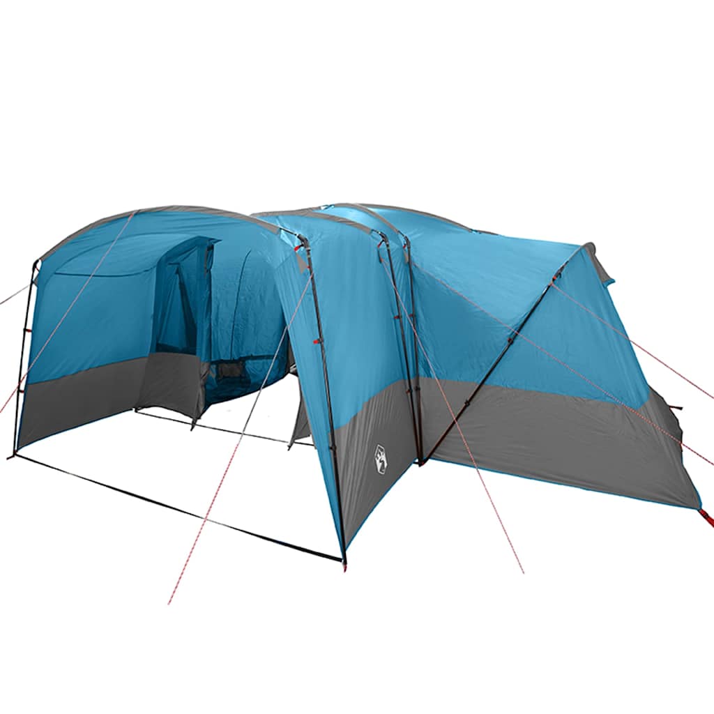 vidaXL Family Tent 12-Person Blue and Grey 760 x 645 x 230 cm