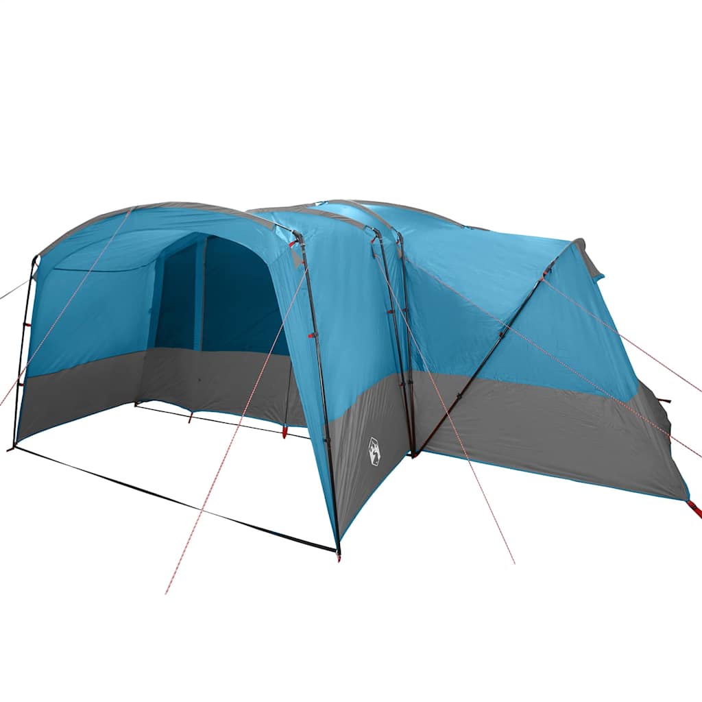vidaXL Family Tent 12-Person Blue and Grey 760 x 645 x 230 cm