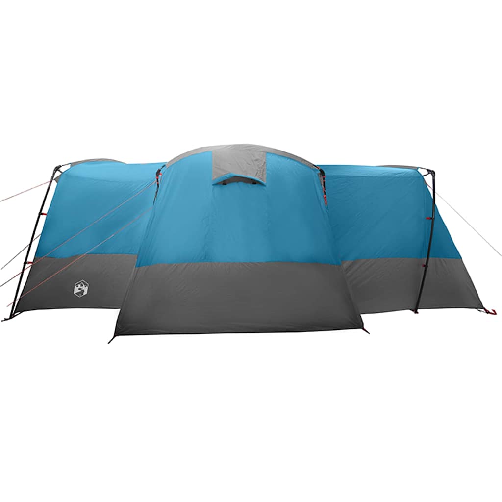 vidaXL Family Tent 12-Person Blue and Grey 760 x 645 x 230 cm