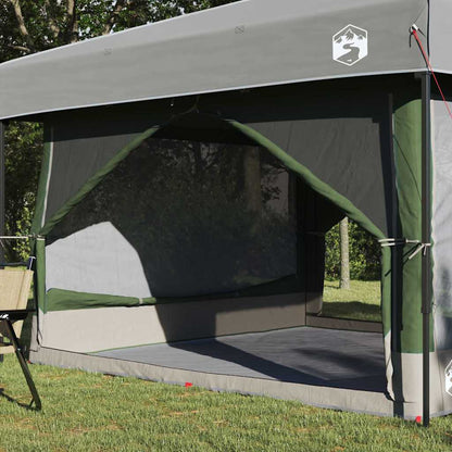 vidaXL Inner Tent 7-Person with Roof Green and Grey 300 x 300x 250 cm