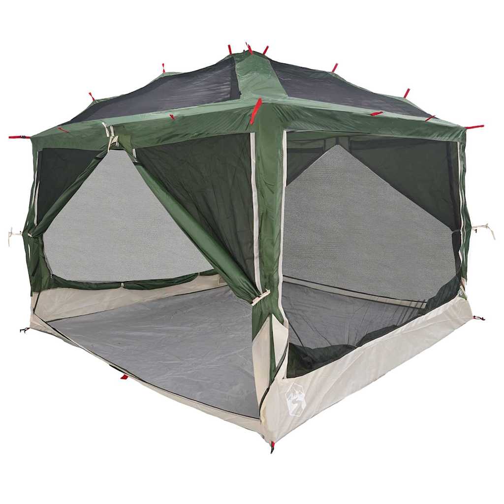 vidaXL Inner Tent 7-Person with Roof Green and Grey 300 x 300x 250 cm