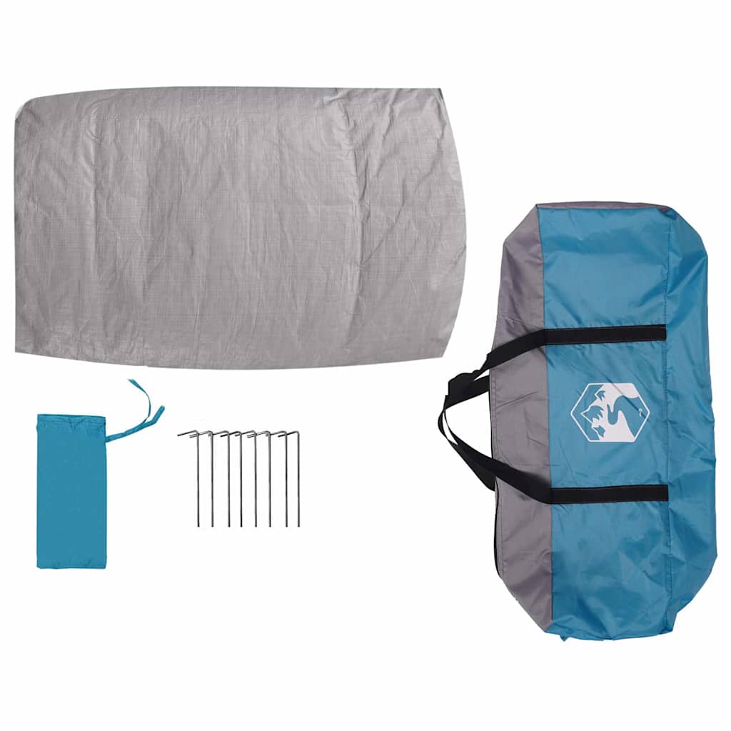 vidaXL Inner Tent 7-Person 7-Person 300 x 300x 250 cm Blue and Grey