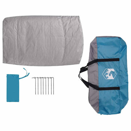 vidaXL Inner Tent 7-Person 7-Person 300 x 300x 250 cm Blue and Grey