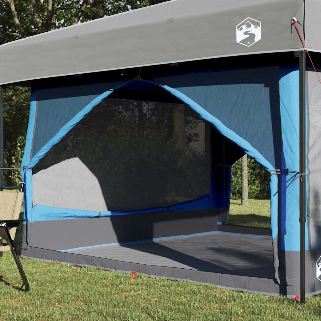 vidaXL Inner Tent 7-Person 7-Person 300 x 300x 250 cm Blue and Grey
