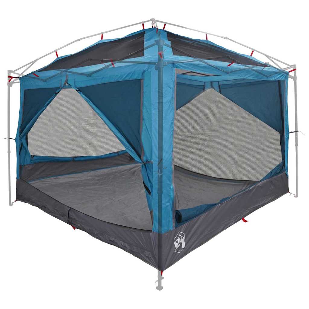 vidaXL Inner Tent 7-Person 7-Person 300 x 300x 250 cm Blue and Grey