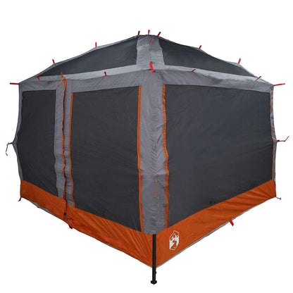 vidaXL Inner Tent 7-Person 7-Person 300 x 300x 250 cm Grey and Orange