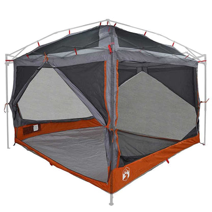 vidaXL Inner Tent 7-Person 7-Person 300 x 300x 250 cm Grey and Orange