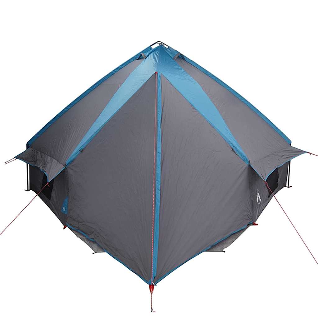 vidaXL Teepee Tent 10-Person Blue and Grey 567 x 470 x 242 cm