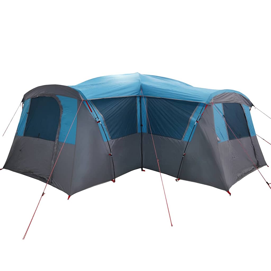 vidaXL Family Tent 20-Person Blue and Grey 745 x 700 x 217 cm