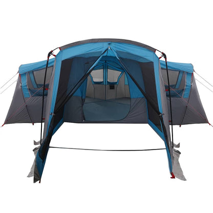 vidaXL Family Tent 20-Person Blue and Grey 745 x 700 x 217 cm