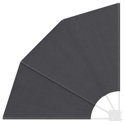 vidaXL Balcony Privacy Screen 115 x 115 cm Polyester Anthracite