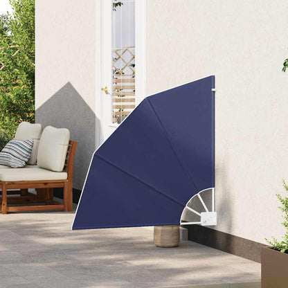 vidaXL Balcony Privacy Screen 115 x 115 cm Polyester Navy Blue