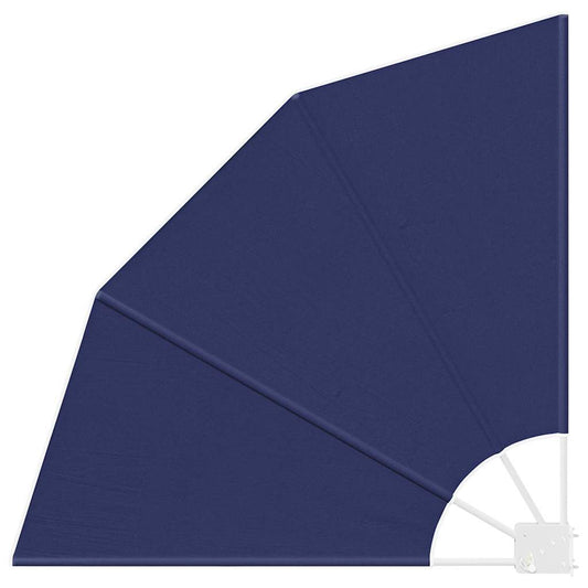 vidaXL Balcony Privacy Screen 115 x 115 cm Polyester Navy Blue