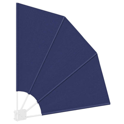 vidaXL Balcony Privacy Screen 115 x 115 cm Polyester Navy Blue