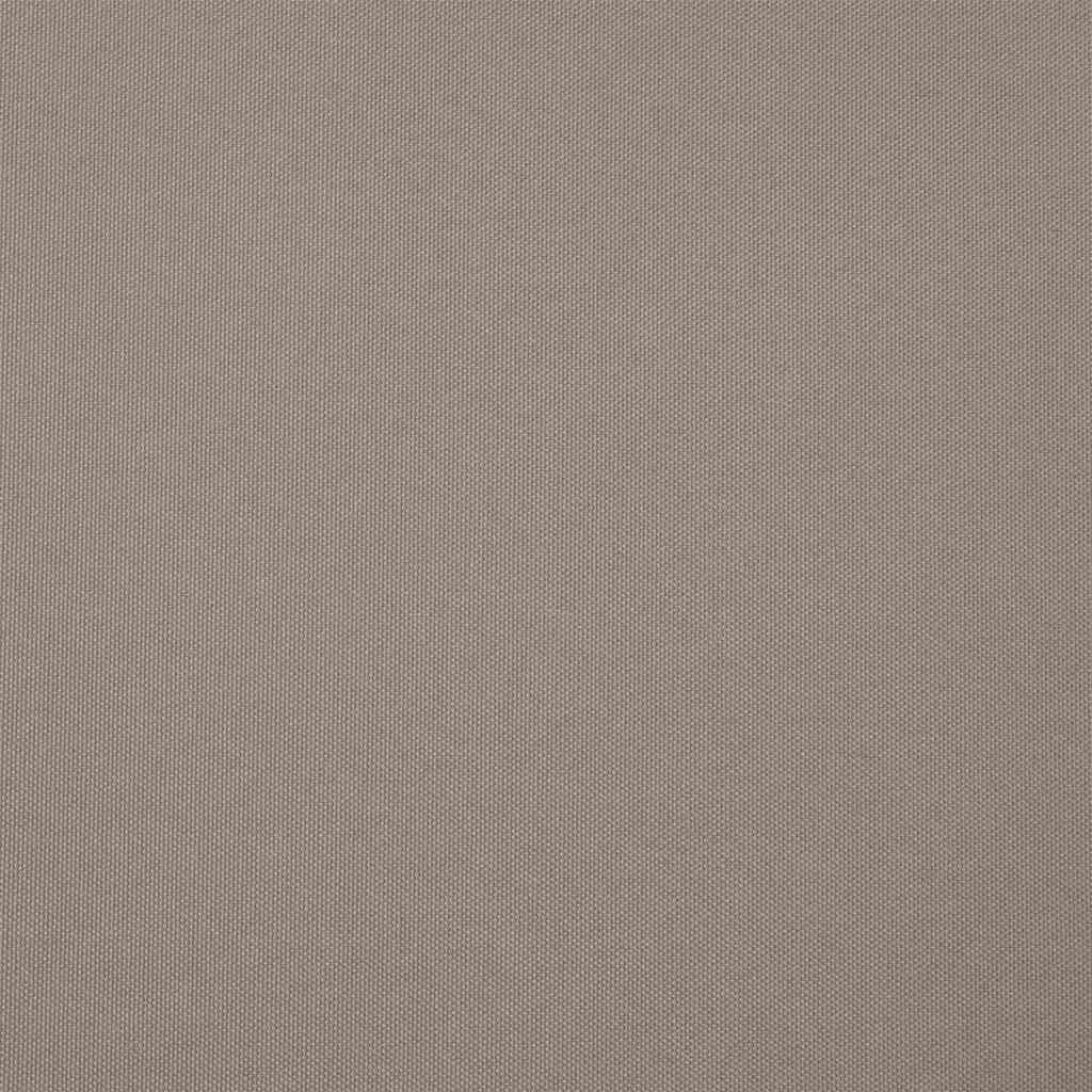 vidaXL Balcony Privacy Screen Taupe 160 x 160 cm Fabric