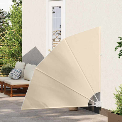 vidaXL Balcony Privacy Screen 140 x 140 cm Polyester Beige