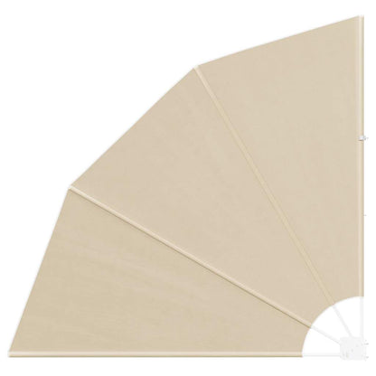 vidaXL Balcony Privacy Screen 140 x 140 cm Polyester Beige