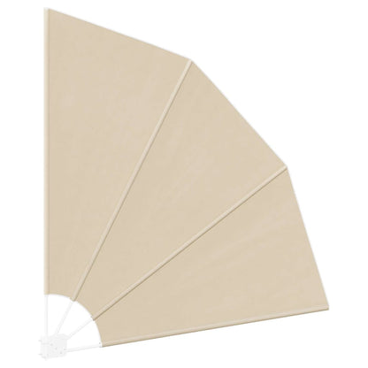 vidaXL Balcony Privacy Screen 140 x 140 cm Polyester Beige