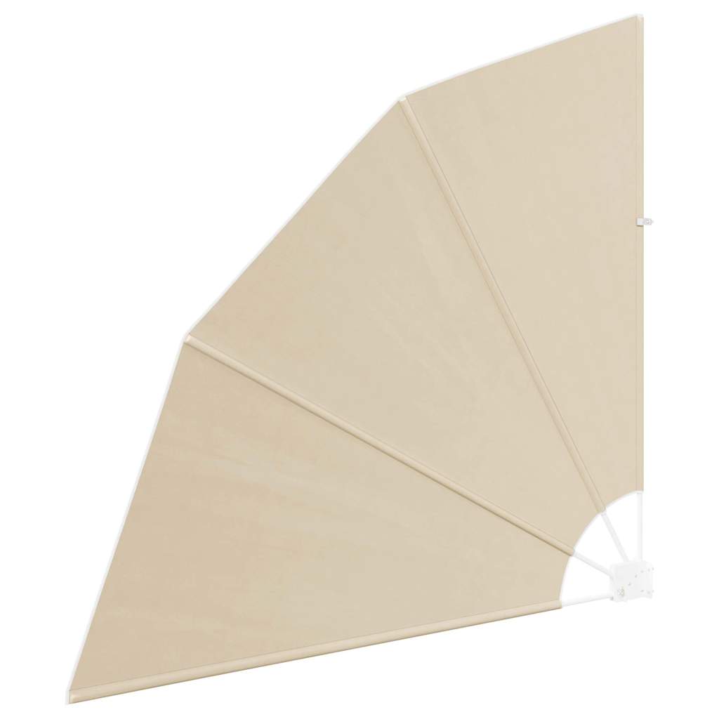 vidaXL Balcony Privacy Screen 140 x 140 cm Polyester Beige