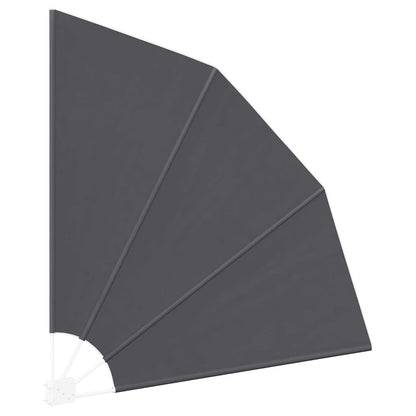 vidaXL Balcony Privacy Screen 140 x 140 cm Polyester Black