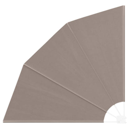 vidaXL Balcony Privacy Screen 140 x 140 cm Polyester Taupe