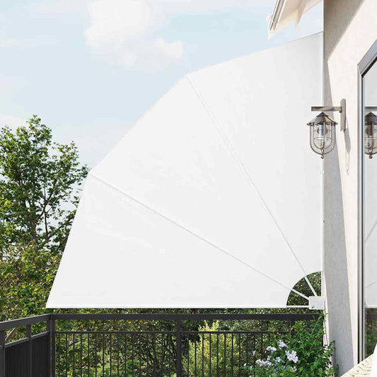 vidaXL Balcony Privacy Screen 210 x 210 cm Polyester White