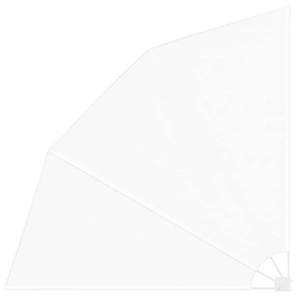 vidaXL Balcony Privacy Screen 210 x 210 cm Polyester White