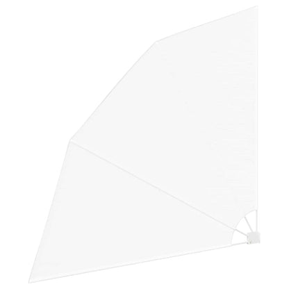 vidaXL Balcony Privacy Screen 210 x 210 cm Polyester White