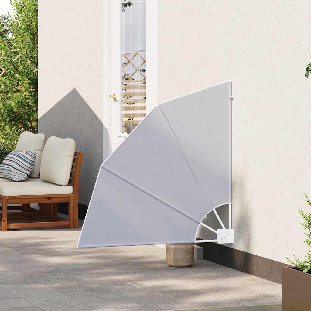 vidaXL Balcony Privacy Screen 115 x 115 cm Polyester Grey