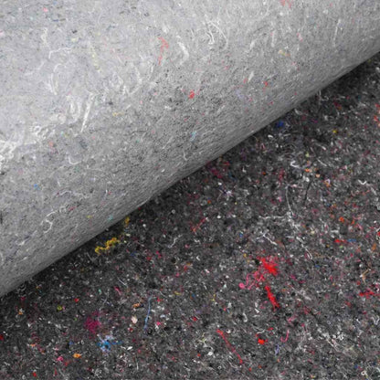 vidaXL Pond Fleece Folding Grey 1 x 25 m Polyester and Cotton