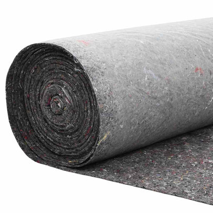 vidaXL Pond Fleece Folding Grey 1 x 50 m Polyester and Cotton