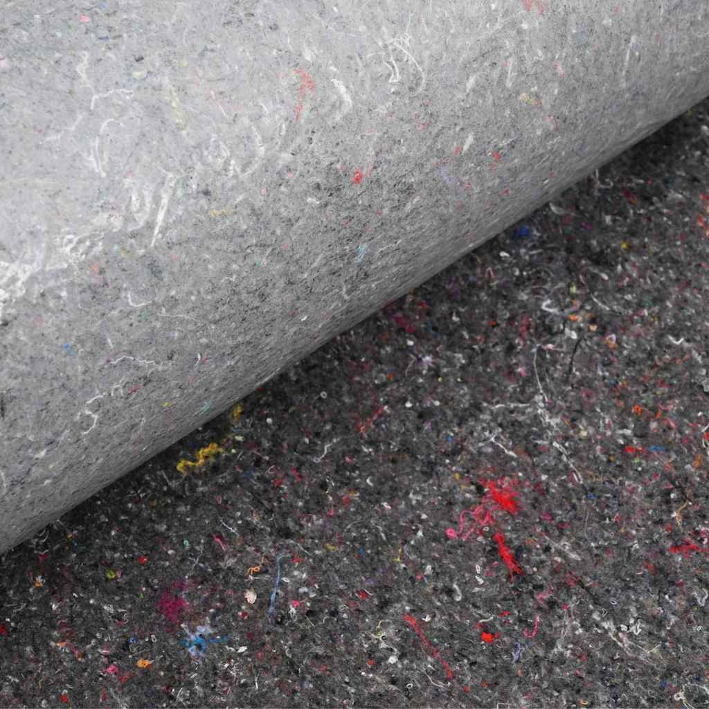vidaXL Pond Fleece Folding Grey 1 x 50 m Polyester and Cotton