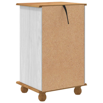 vidaXL Chest of Drawer 5-Drawer ASKIM White 48.5 x 40 x 79 cm