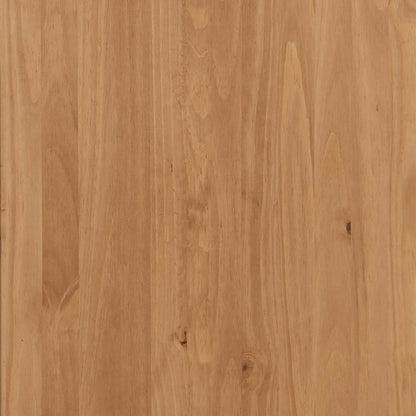 vidaXL Chest of Drawer ASKIM White 79 x 40 x 133.5 cm Solid Pine Wood