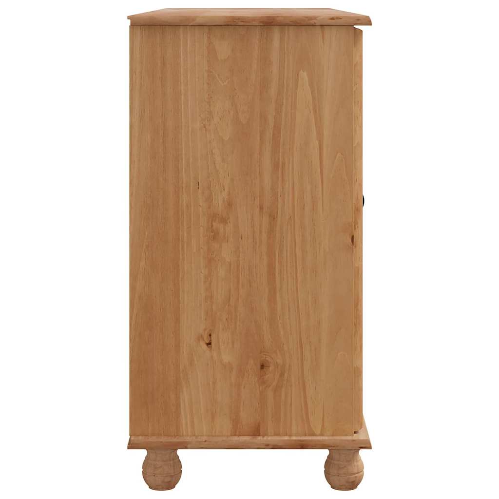vidaXL Sideboard with Drawer ASKIM 133.5 x 40 x 79 cm Solid pine wood