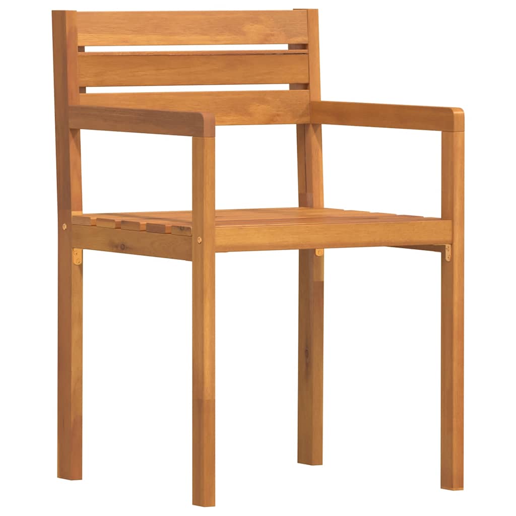 vidaXL 3 Piece Garden Dining Set Solid Wood Acacia