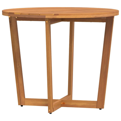 vidaXL 5 Piece Garden Dining Set Solid Wood Acacia