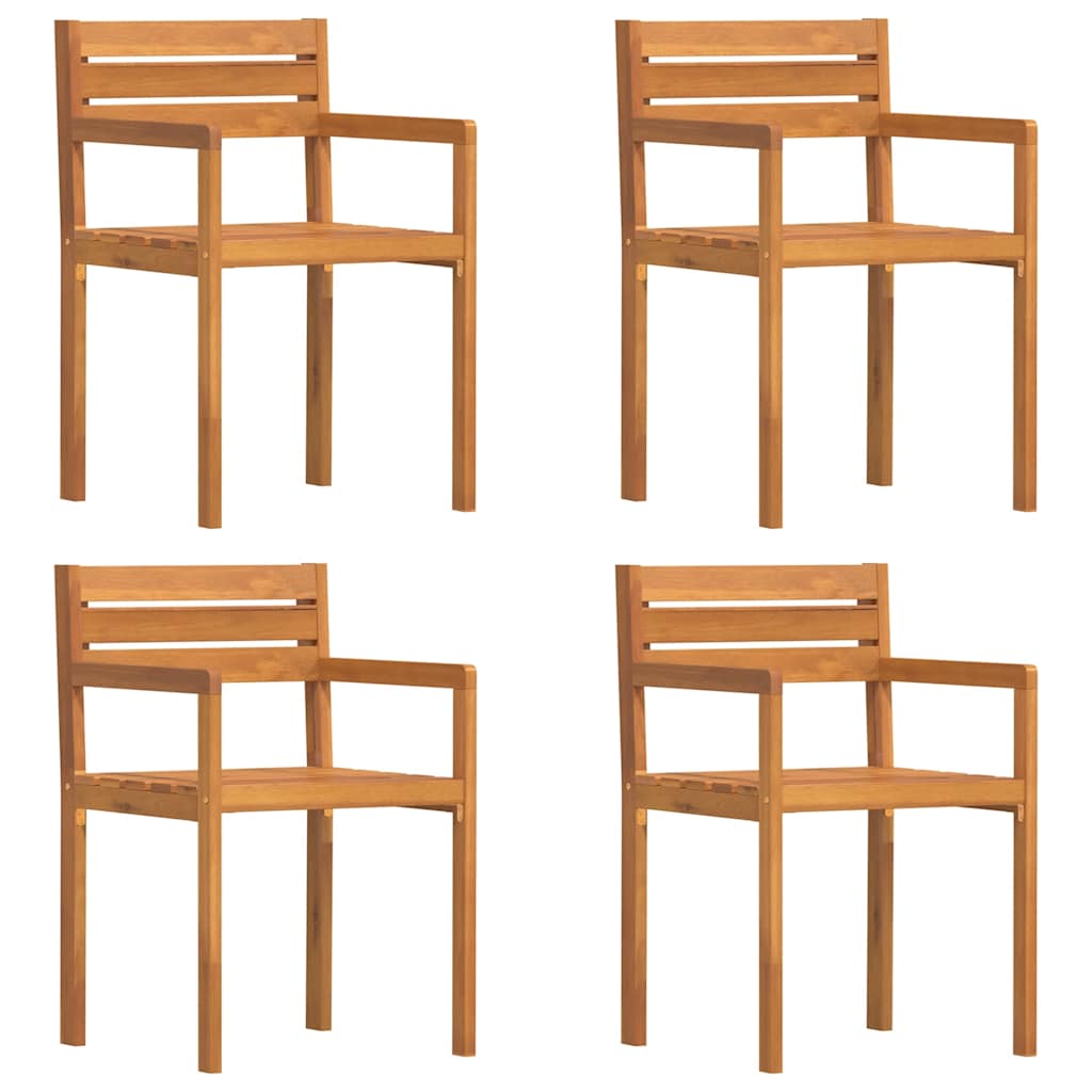vidaXL 5 Piece Garden Dining Set Solid Wood Acacia