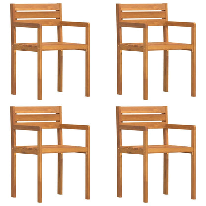 vidaXL 5 Piece Garden Dining Set Solid Wood Acacia