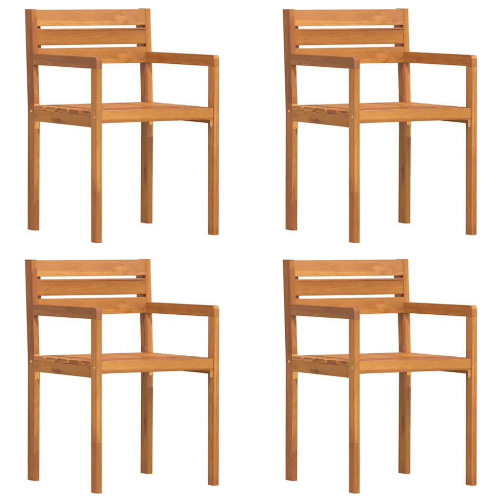 vidaXL 5 Piece Garden Dining Set Solid Wood Acacia