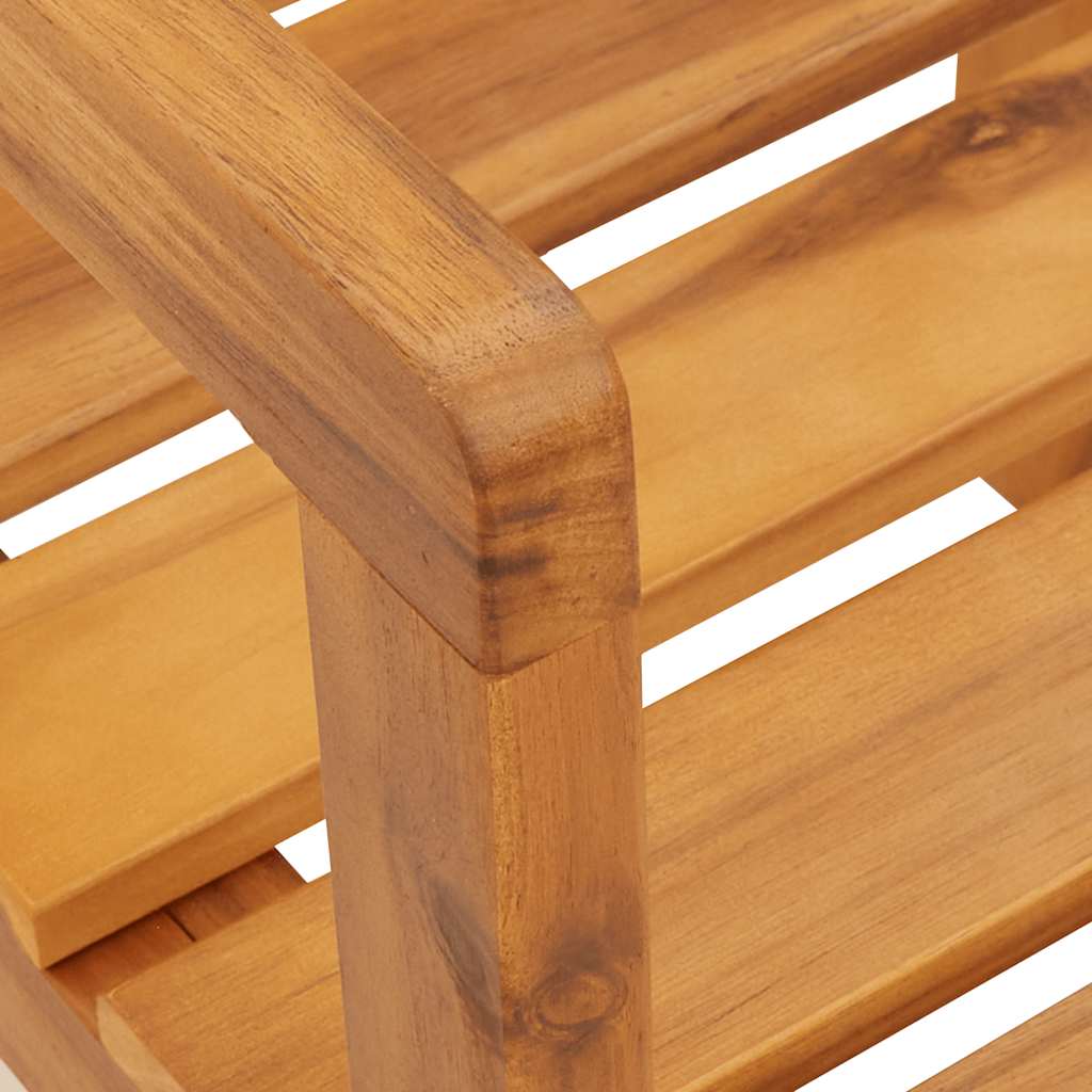 vidaXL 5 Piece Garden Dining Set Solid Wood Acacia