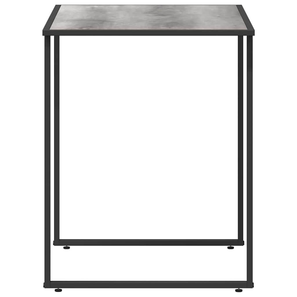 vidaXL Garden Table Grey 100 x 55 x 70 cm Wood