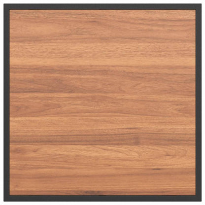 vidaXL Coffee Table Black and Brown 55 x 55 x 35 cm