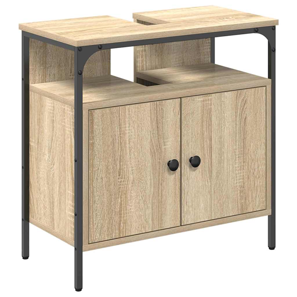 vidaXL Bathroom Cabinet Beige 60 x 30 x 60 cm Engineered wood