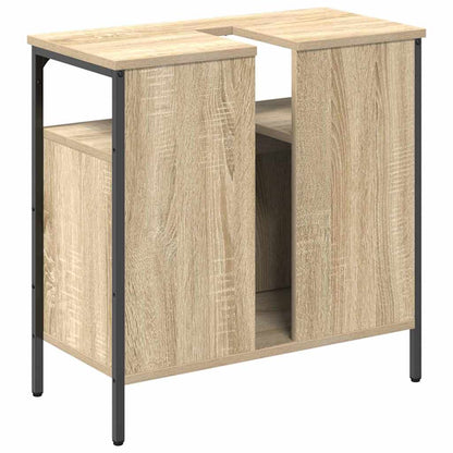 vidaXL Bathroom Cabinet Beige 60 x 30 x 60 cm Engineered wood