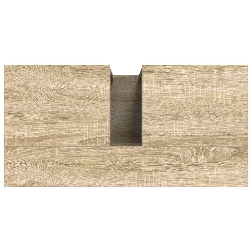 vidaXL Bathroom Cabinet Beige 60 x 30 x 60 cm Engineered wood