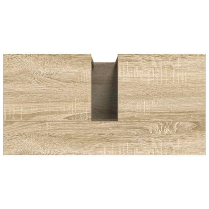 vidaXL Bathroom Cabinet Beige 60 x 30 x 60 cm Engineered wood