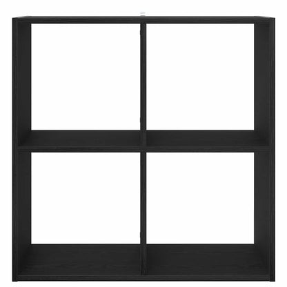 vidaXL Bookcase Black Oak 68.5 x 32 x 68.5 cm