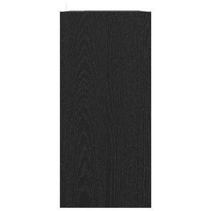 vidaXL Bookcase Black Oak 68.5 x 32 x 68.5 cm
