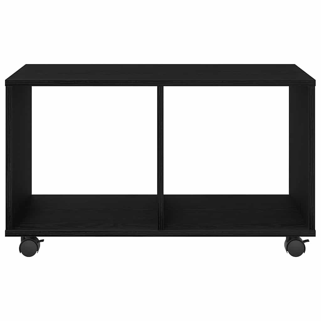 vidaXL End Table Black Oak 72 x 33 x 42.5 cm Engineered wood